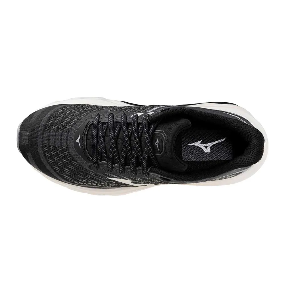 Women's Wave Horizon 8 Running Shoe - Black/White - Regular (B) anti - slip function