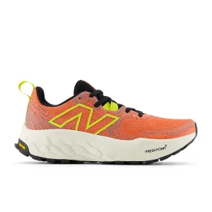 protective heel shoes men??s trail running shoes New Balance Fresh Foam X Hierro v8 (Womens) - Gulf red with tea tree and angora