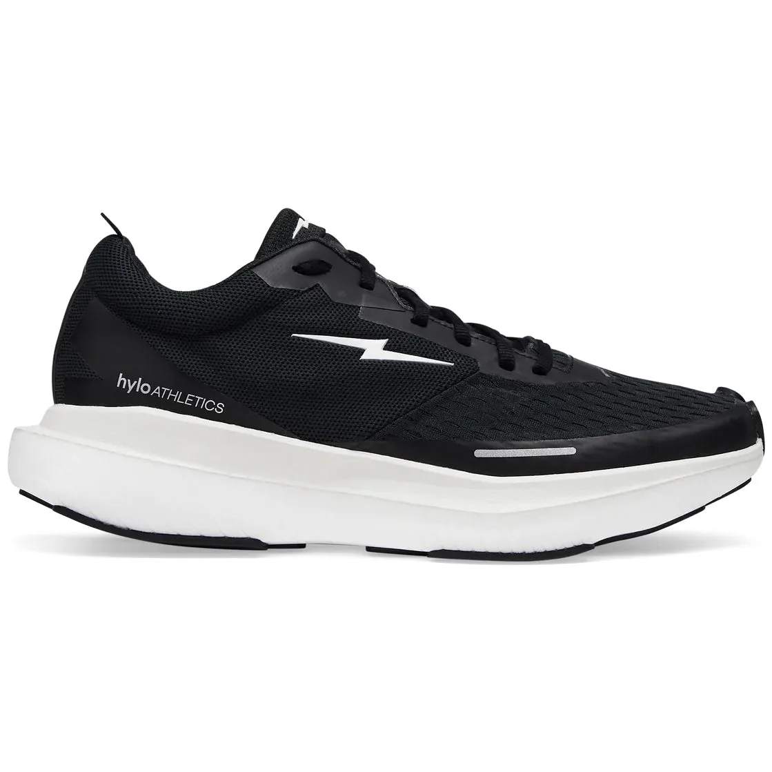 hook - and - loop closure Hylo Impact Running Shoes Black / White