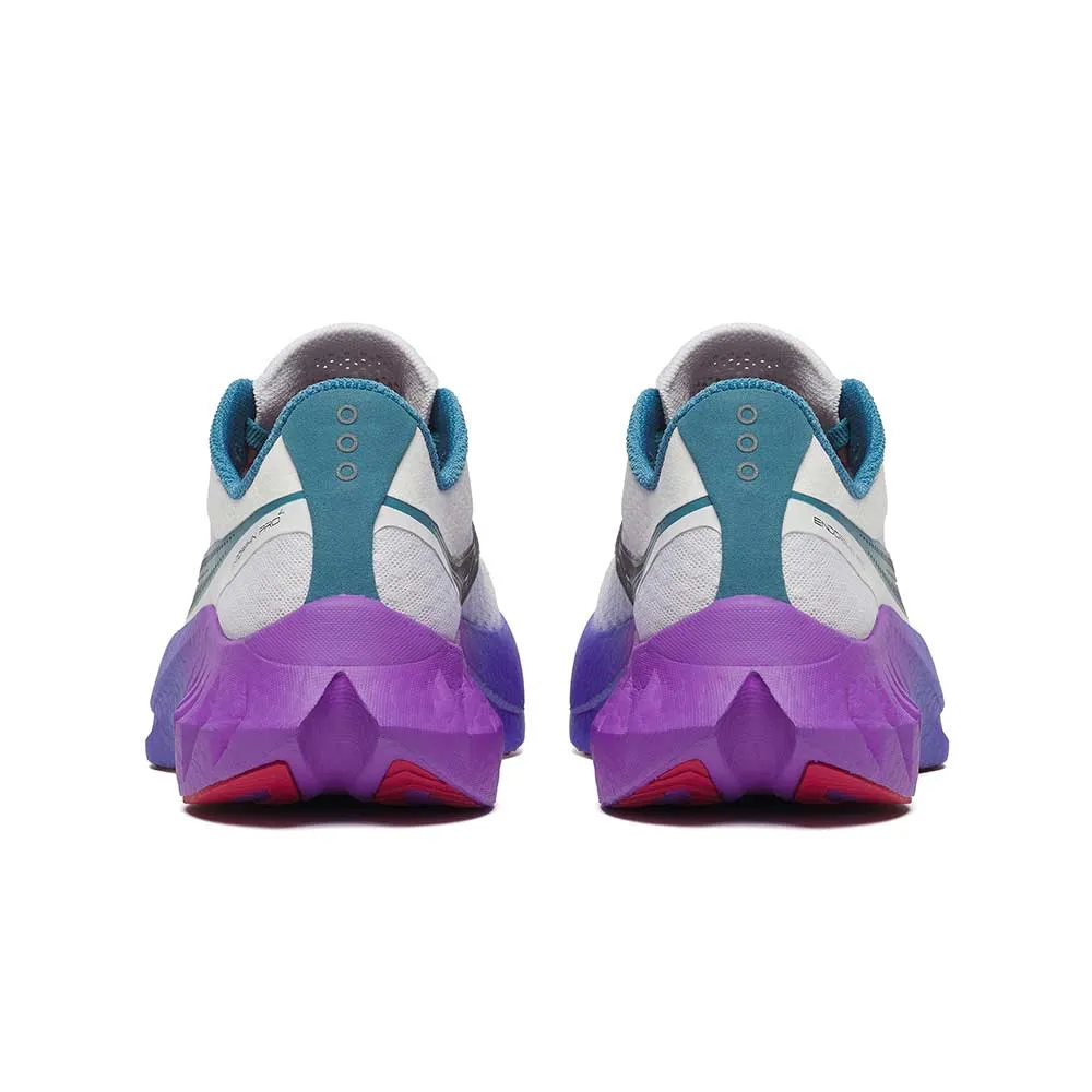 Women's Endorphin Pro 4 Running Shoe - White/Shadow - Regular (B) Customizable Fit Technology