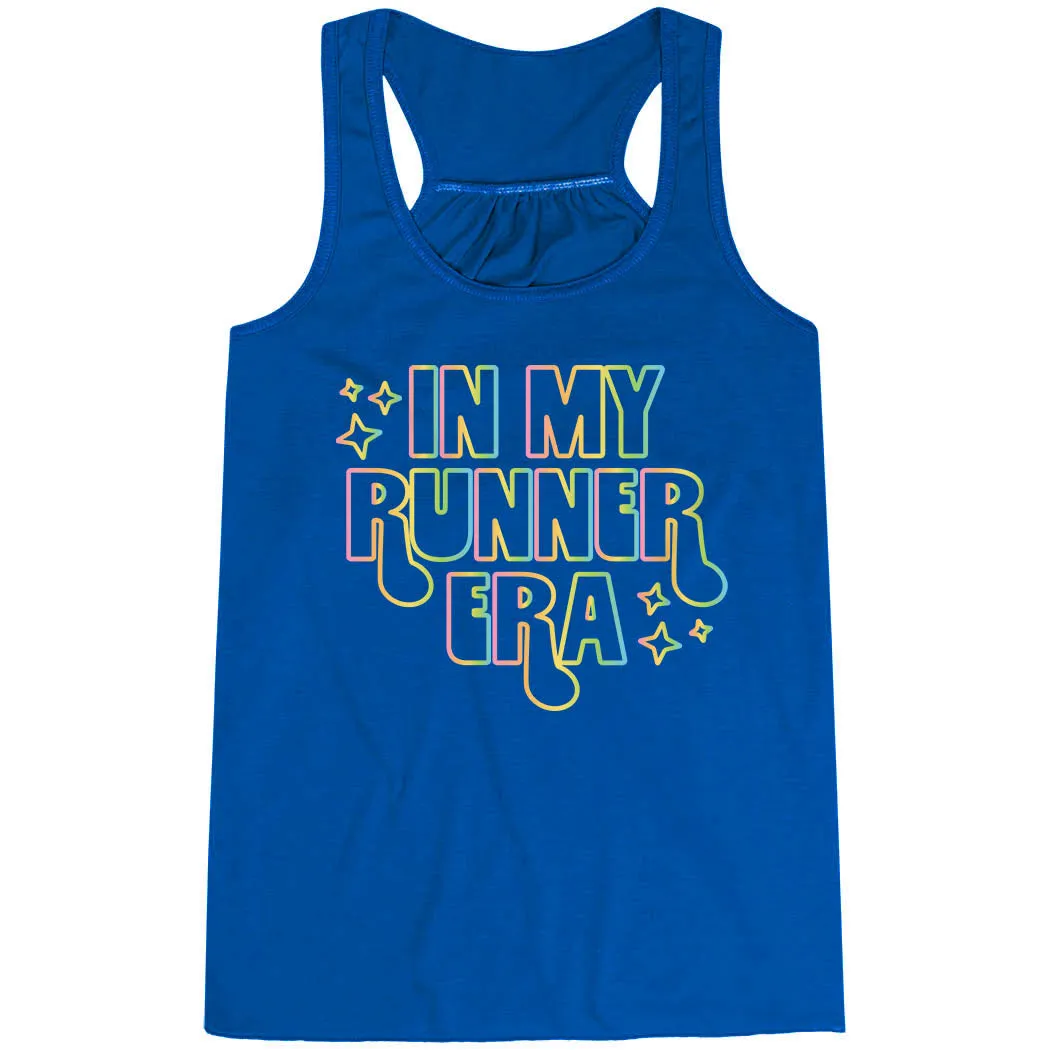 high end market users Flowy Racerback Tank Top - Runner Era
