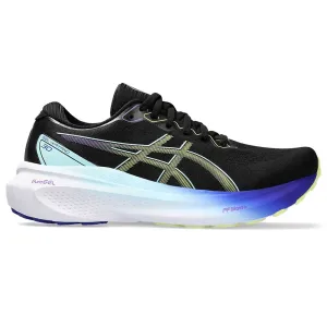 Women's Gel-Kayano 30 Running Shoe - Black/Glow Yellow - Regular (B) anti - blister shoe attribute slow - paced - runner