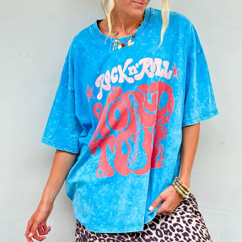 World Tour Oversized Tee Slim Fit Comfort
