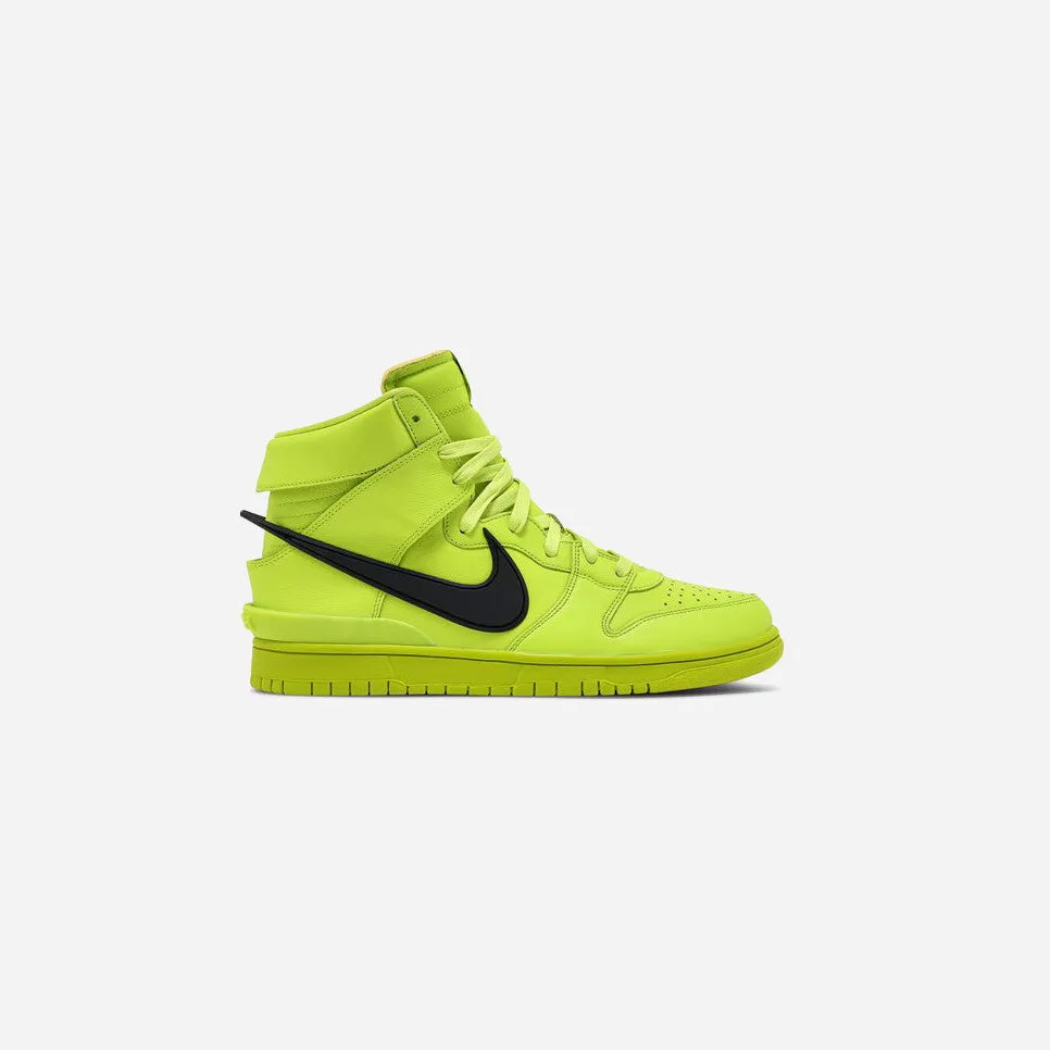 No Rub Everyday Move Nike Dunk High Ambush Flash Lime