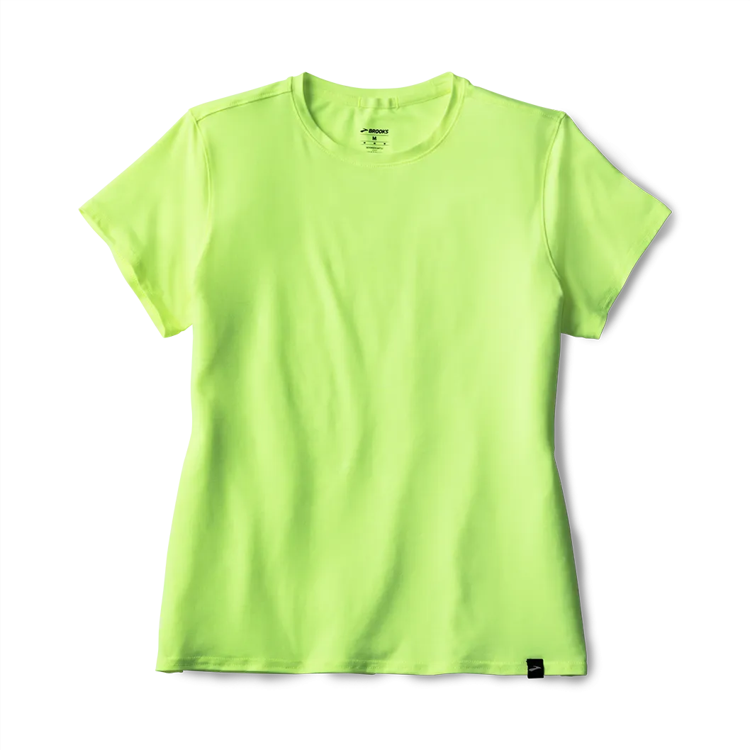 Flash Core EcoFriendlyDyeProcess Women??s Luxe Short Sleeve (742 - Htr Neo Yellow)