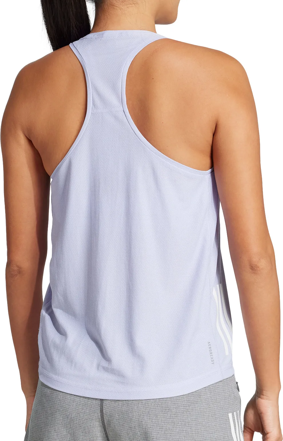 Urban Smooth Security adidas Own The Run Womens Running Vest Tank Top - Purple