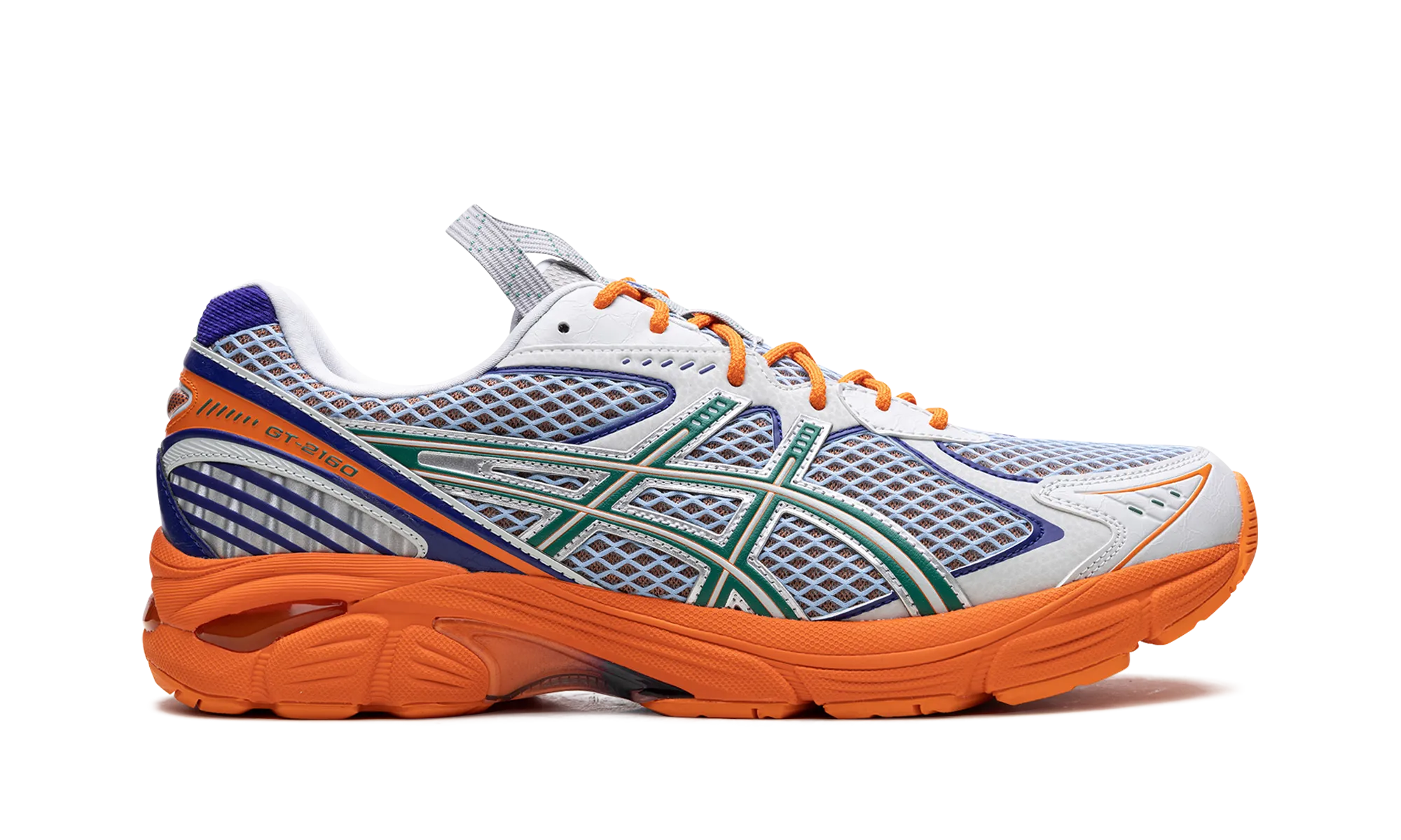 2160 "Kiko Kostadinov - Lava Orange/Jasper Green" Solid Hold Casual Style Shoes