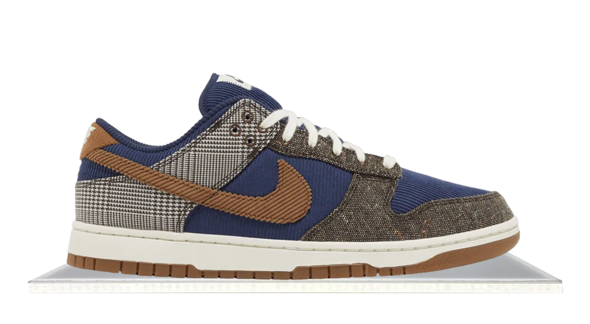 Dunk Low Tweed Midnight Navy Corduroy Cool Inside Casual Elegance