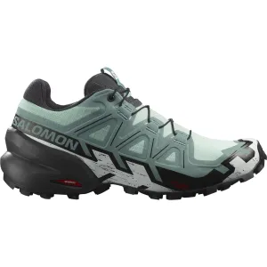 Compression Molded Foam Salomon Speedcross 6 (Womens) - Yucca/Ebony/White