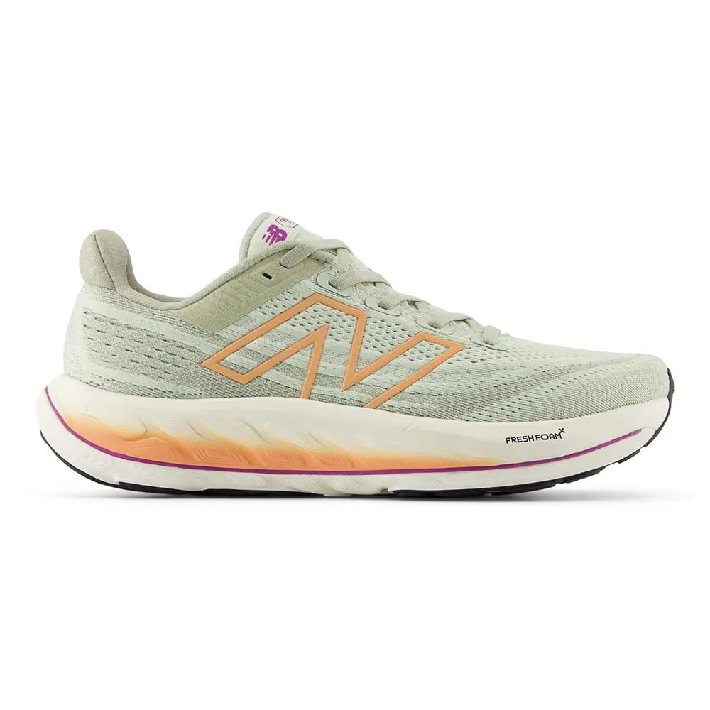 Impact Absorbing Structure Women's Fresh Foam X Vongo v6 Running Shoe - Natural Mint/Light Gold Metallic - Regular (B)