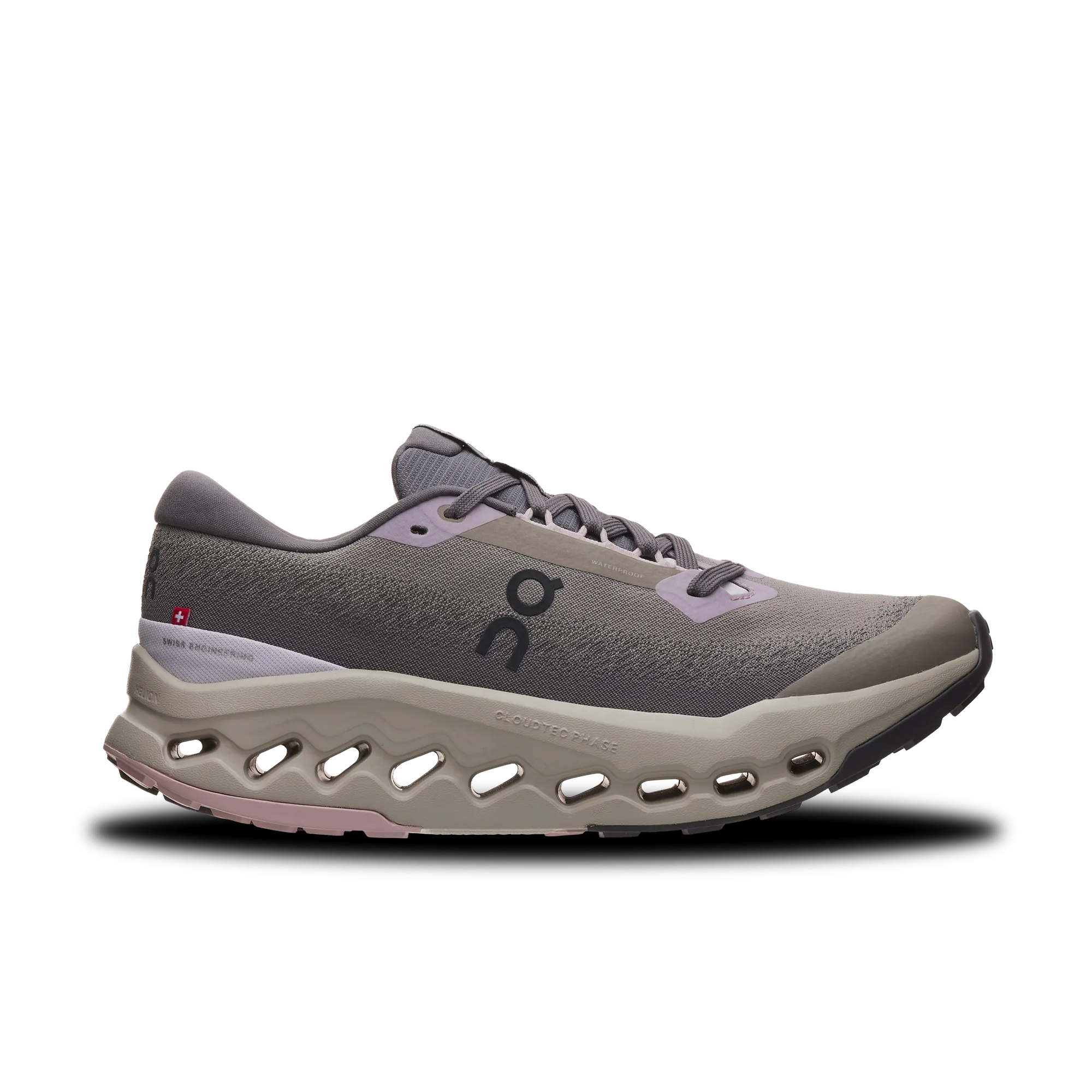 On Running | Cloudsurfer Trail 2 WP | Women's | Cinder/Desert slow runners flexible sole shoes