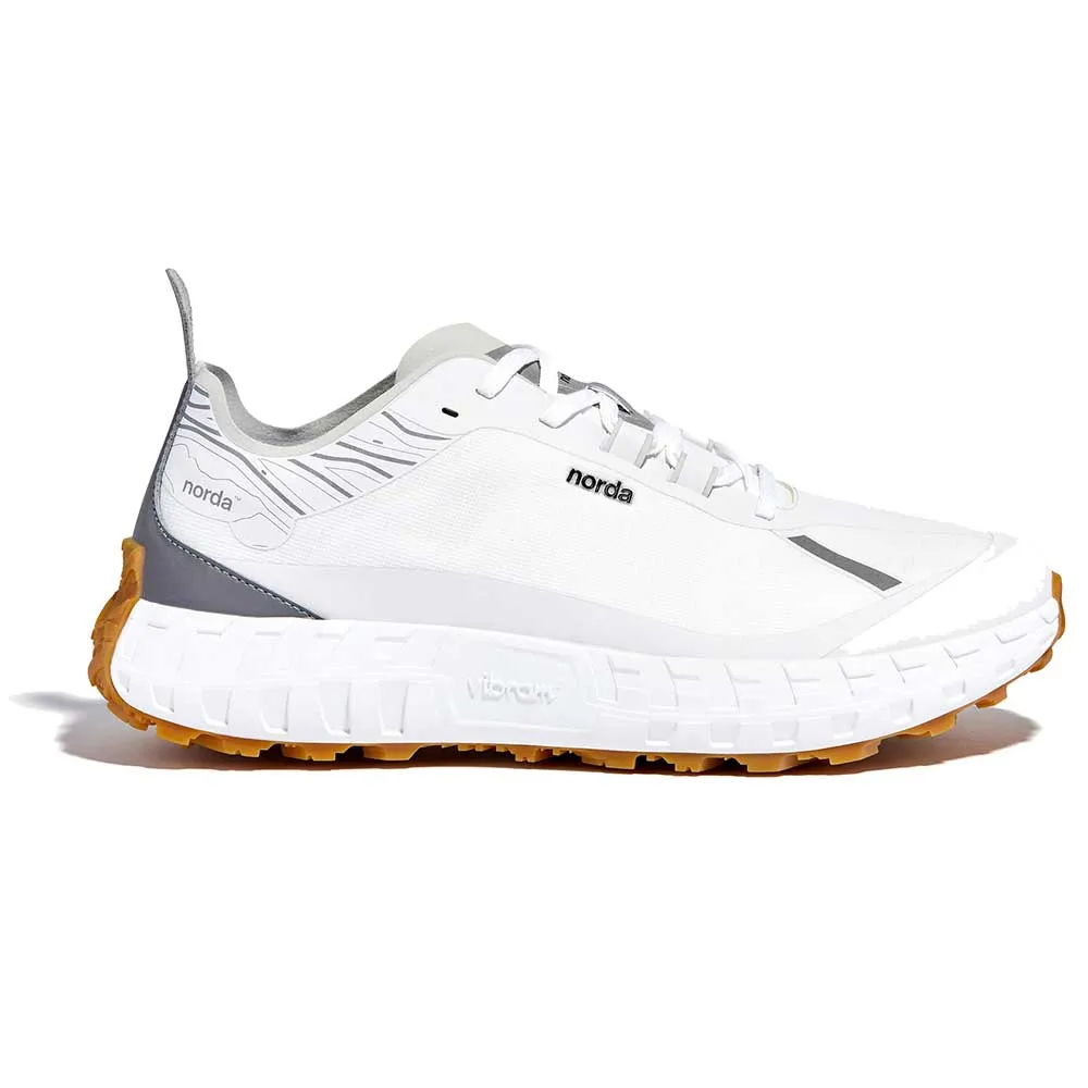 Women's 001 Running Shoe - White/Gum - Regular (B) Maximum Support wellness