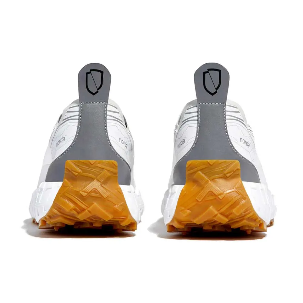 Women's 001 Running Shoe - White/Gum - Regular (B) Safe usage