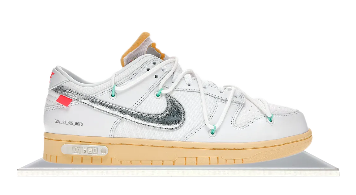 Dunk Low Off-White "The 50" Lot 1 City Life Test Hike