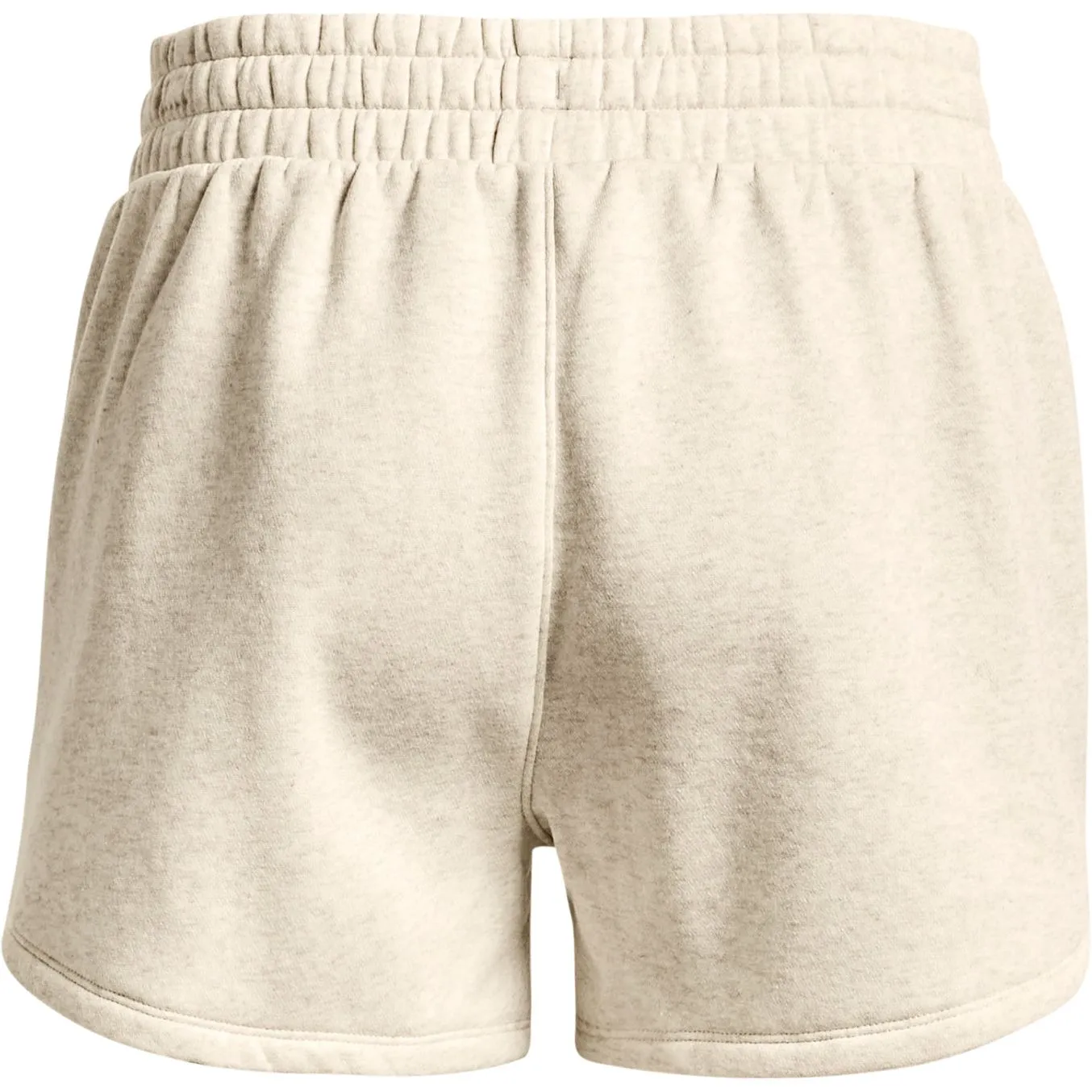 Under Armour Rival Fleece Womens Training Shorts - Beige Soft Layers