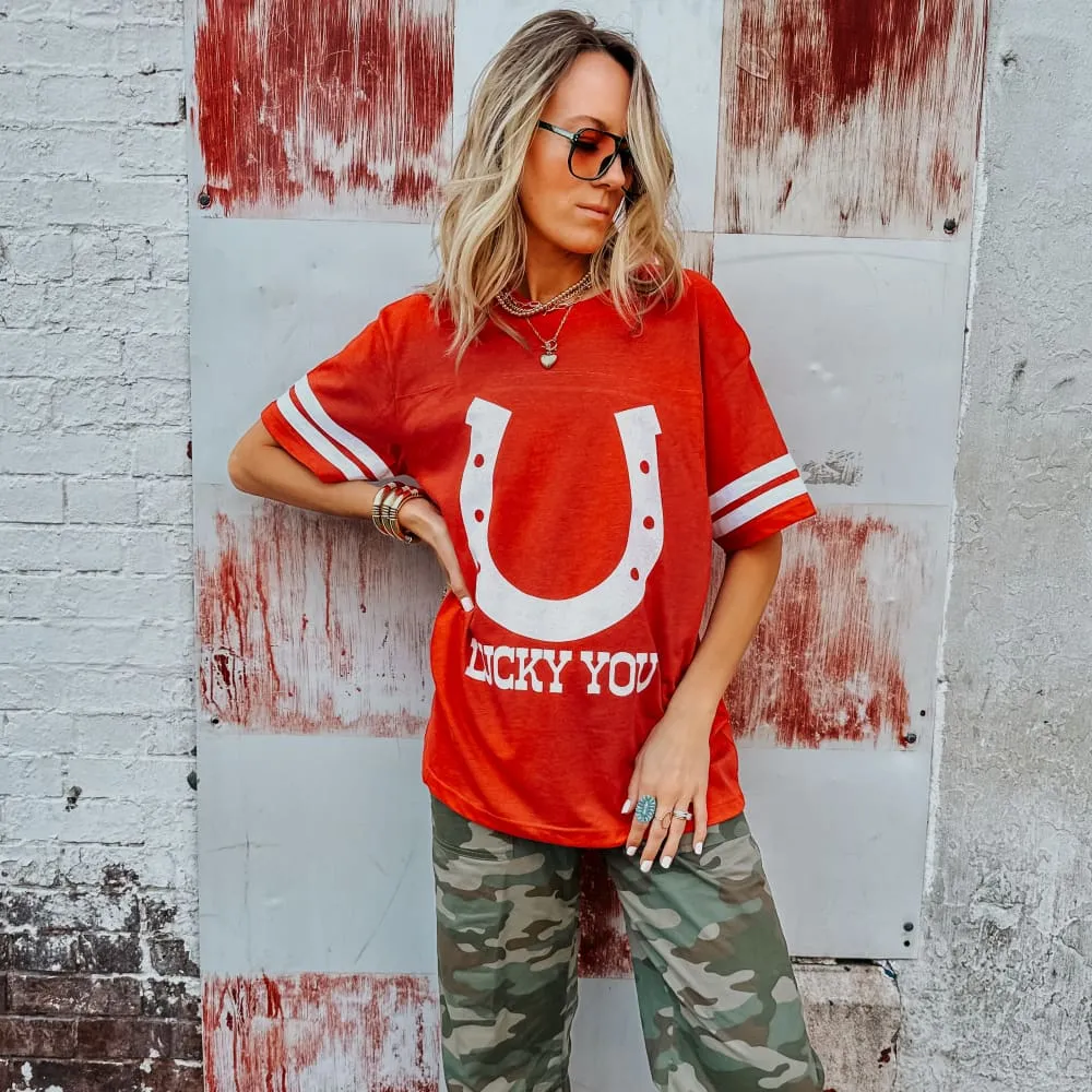 Lucky You Jersey Tee Functional Fit Comfortable Fit Wear