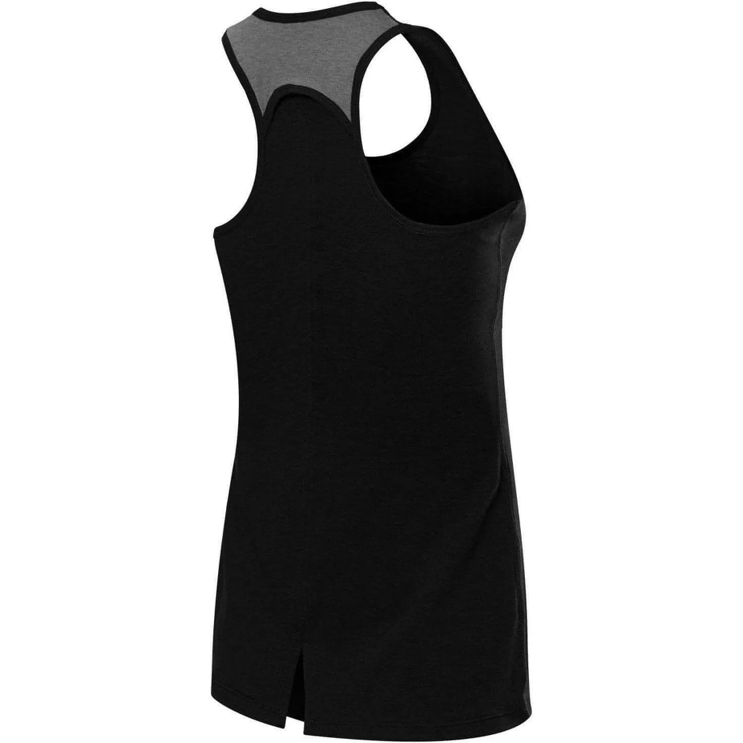 TCA Natural Performance Womens Running Vest Tank Top - Black Stretch Recovery Fabric