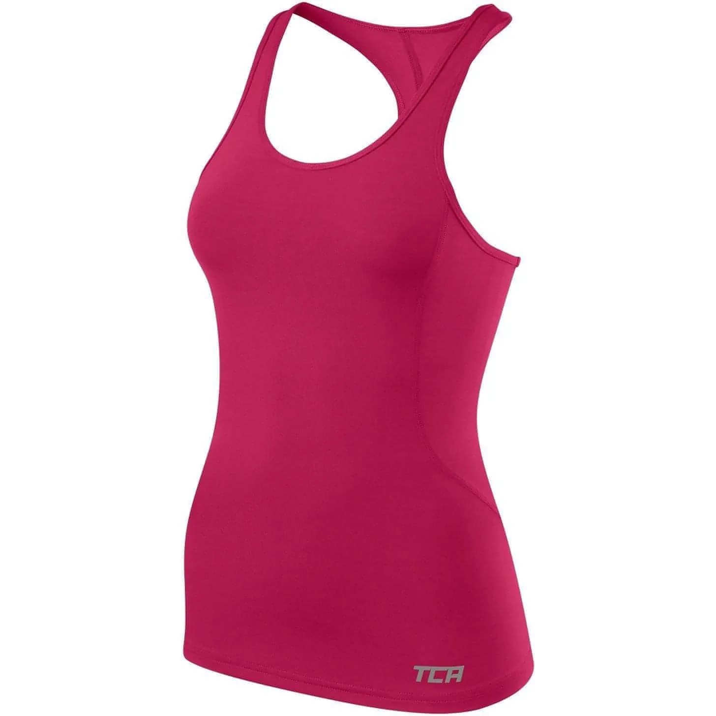 TCA Pro Performance Womens Running Vest Tank Top - Pink Heavy - duty Cooling Fabric Technology