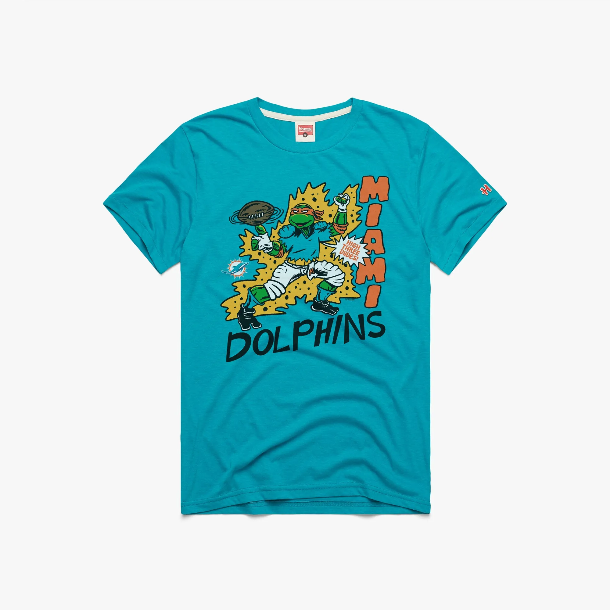 Slim Fit Comfort TMNT Michelangelo x Miami Dolphins