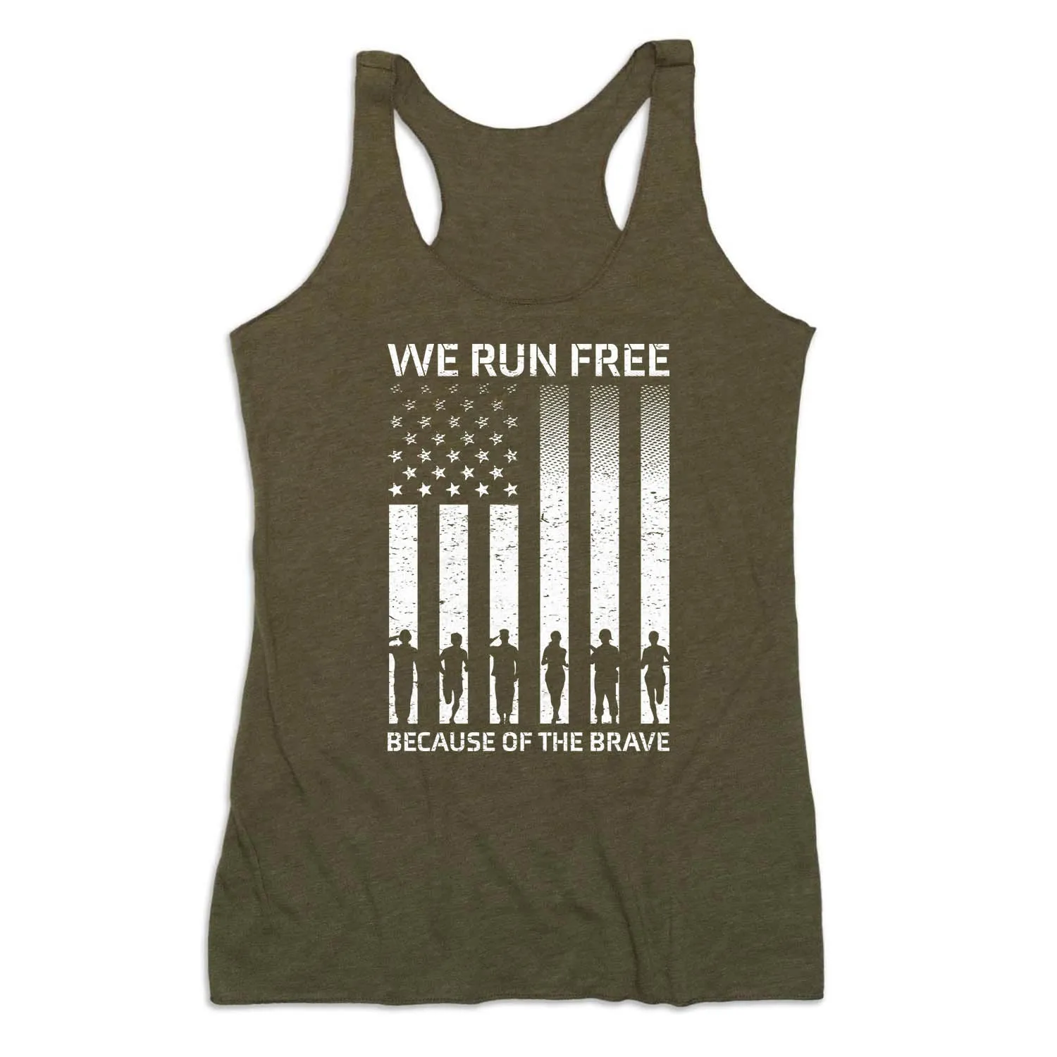 Women's Everyday Tank Top - Because of the Brave Logistics - friendly