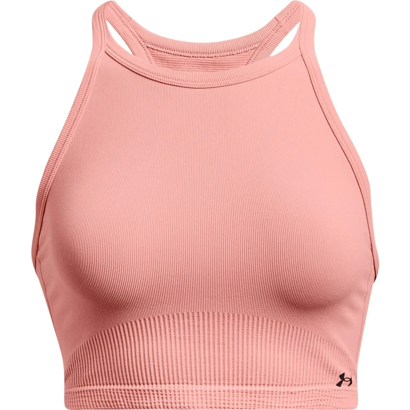 low - maintenance Under Armour Rush Seamless Womens Training Crop Top - Pink