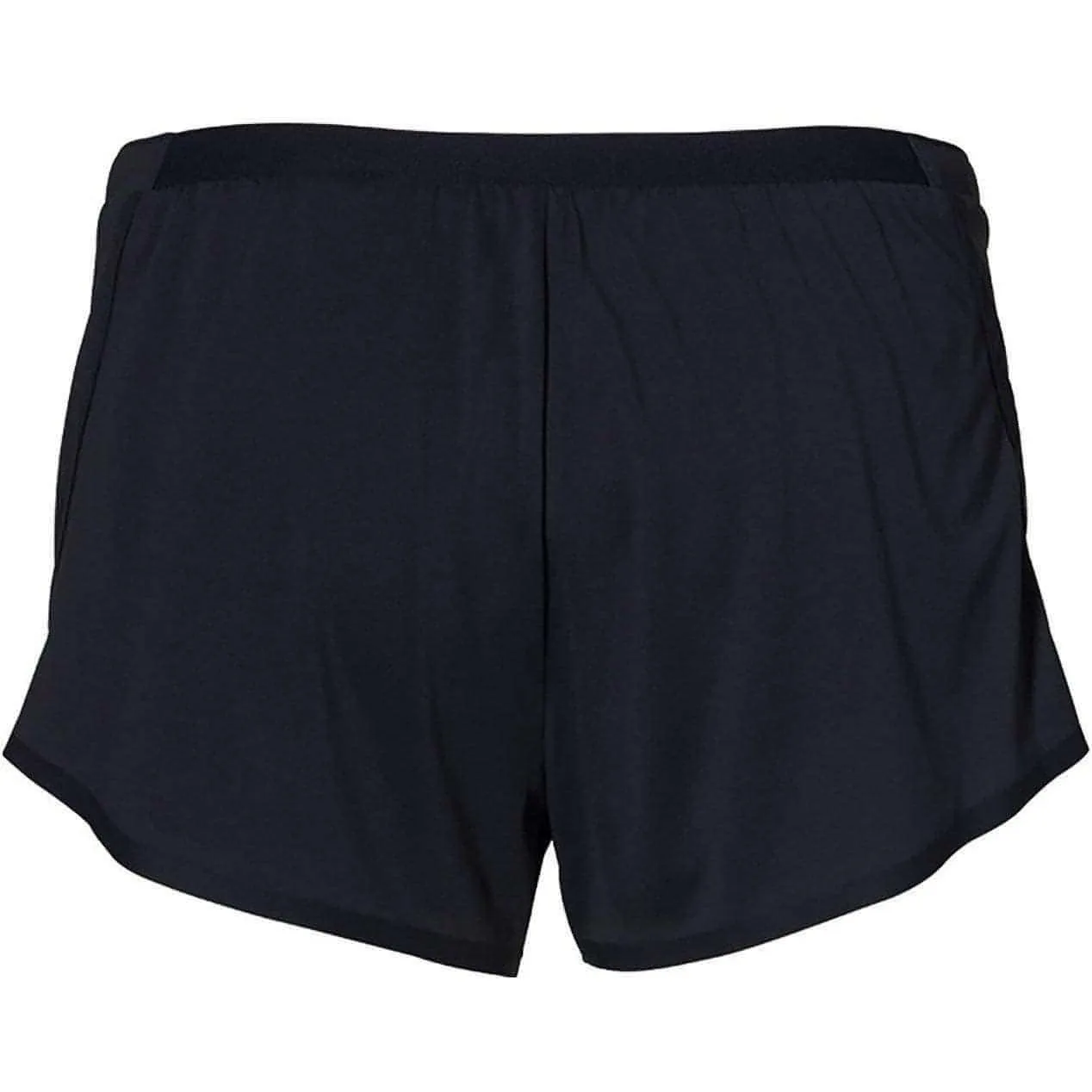 Asics Race Knit Split Womens Running Shorts - Black Warm Weather Style water sports use