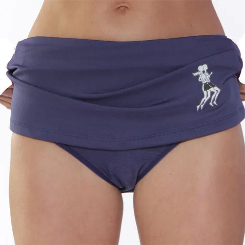 Midnight Ultra Swift Skirt Inverted Pleats Smart Fit