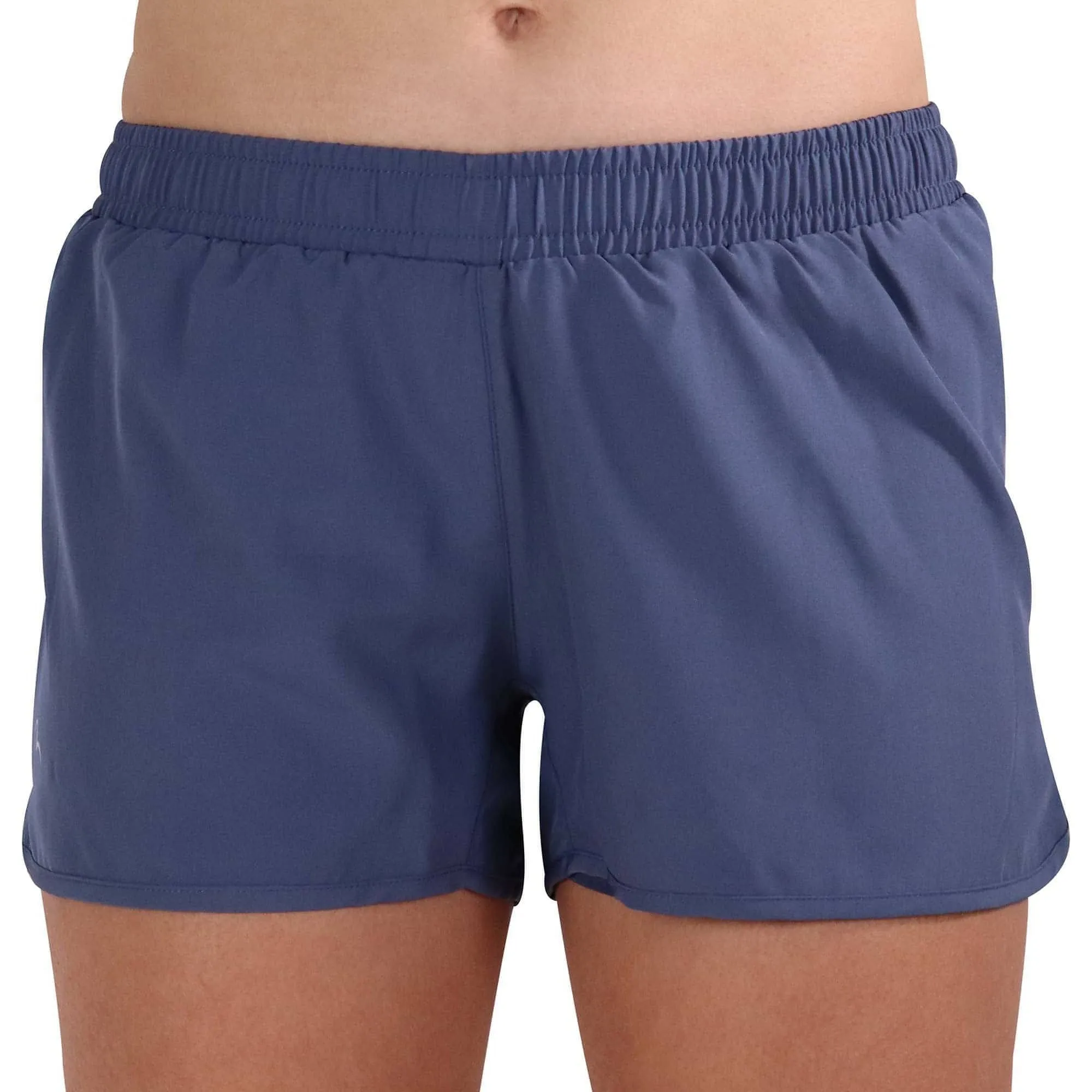 retail industry More Mile Racer Split Womens Running Shorts - Blue