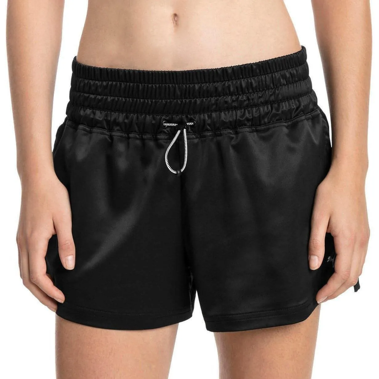 retail industry Puma On The Brink Womens Training Shorts - Black