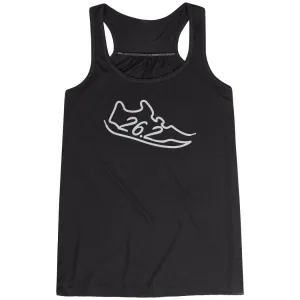Flowy Racerback Tank Top - 26.2 Run Shoe High Speed Strategic