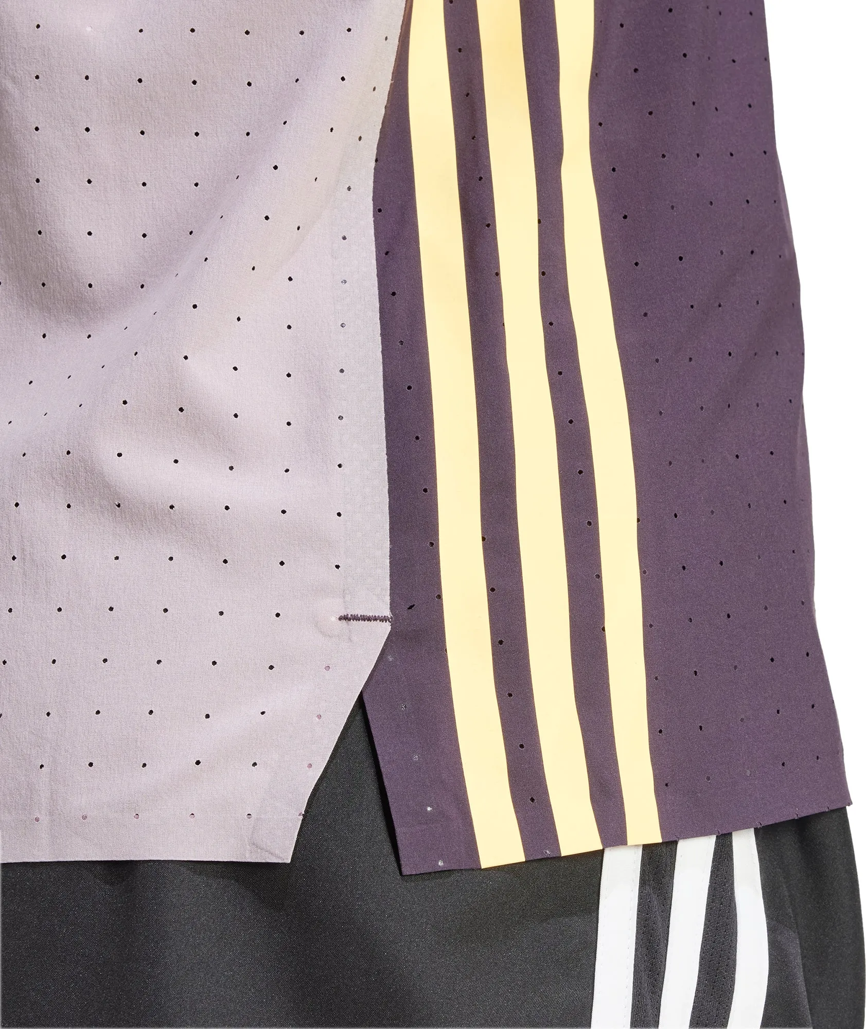 wear - resistance test passed data analysis adidas Adizero Promo Womens Running Vest Tank Top - Purple