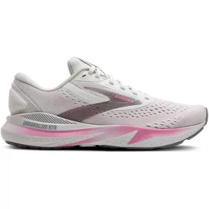 Women's Adrenaline GTS 24 Running Shoes Oyster / Excalibur / Pink Enhanced Grip Tread