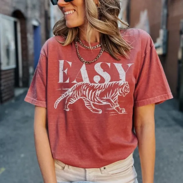 Easy Tiger Tee Urban Smart Comfy Wardrobe