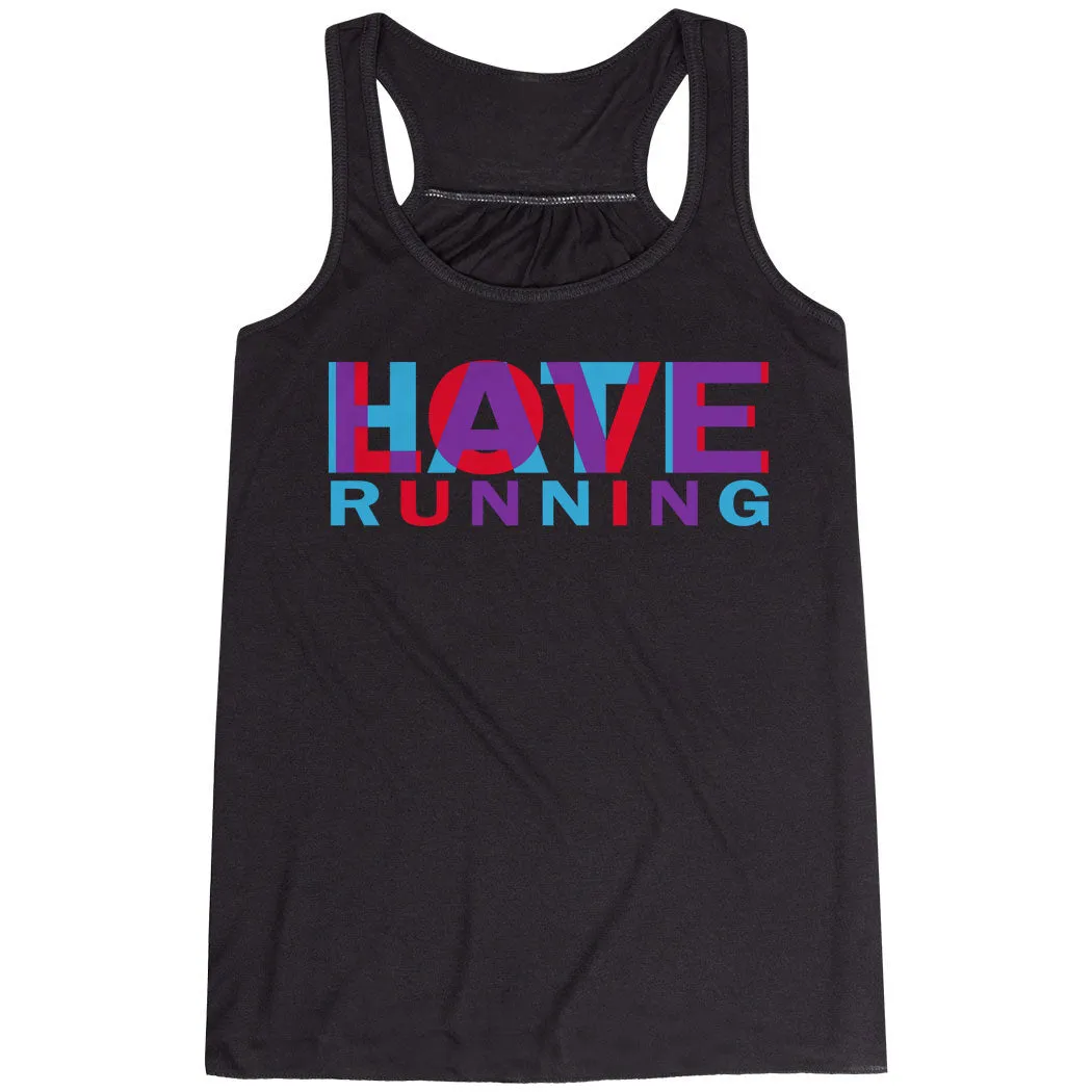 Flowy Racerback Tank Top - Love Hate Running Street Ready small - scale