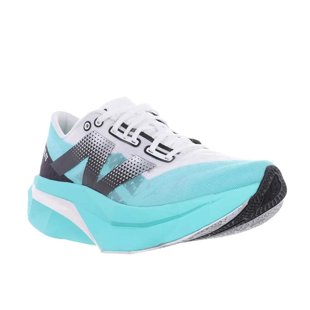 ultramarathon running Women's FuelCell SuperComp Elite v4 Racing Shoe - Cyber Jade/White - Regular (B)
