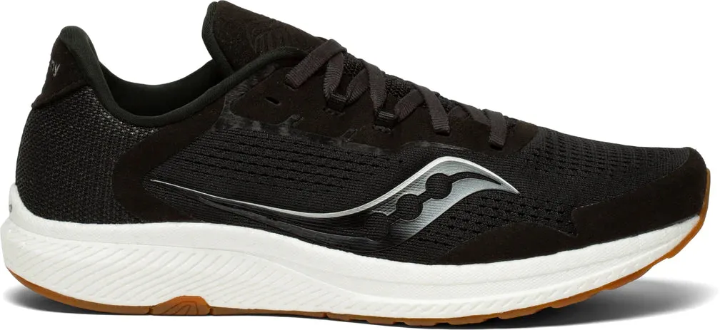 Saucony | Freedom 4 | Women's | Black/Gum Pressure Dispersion Nodes Bluetooth - Enabled