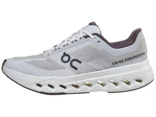 expert shoes Flex Fold Heel Structure On Running | Cloudsurfer Next | Women's | Glacier/White