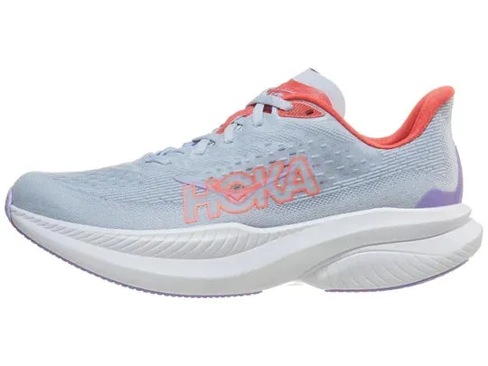 Hoka | Mach 6 | Women's | Pale Dusk/Gull Anti Collision Toe Cap Zero Drop Platform