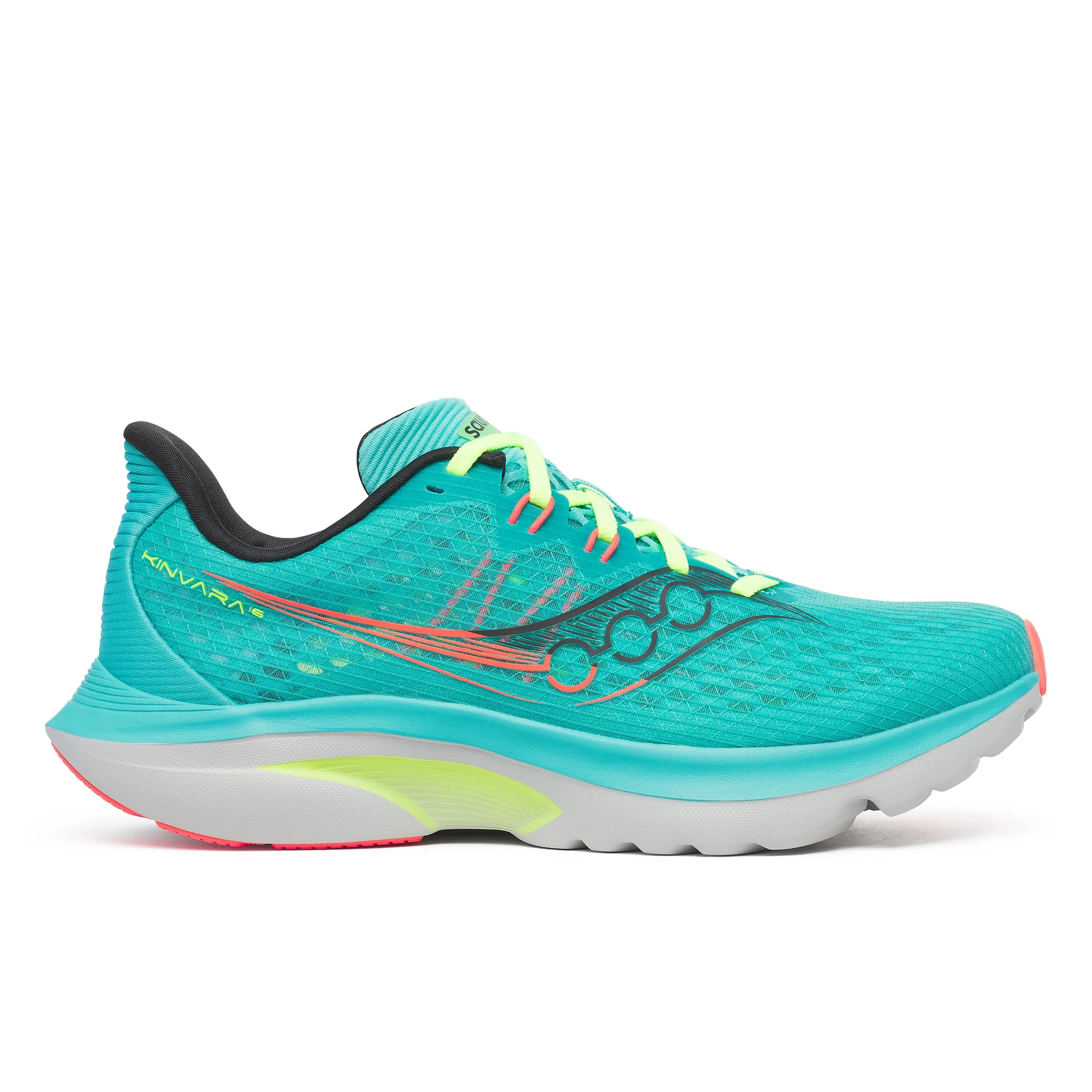 Women's Kinvara 16 (97 - Teal/Mutant) Bounce Tech Traction Outsole