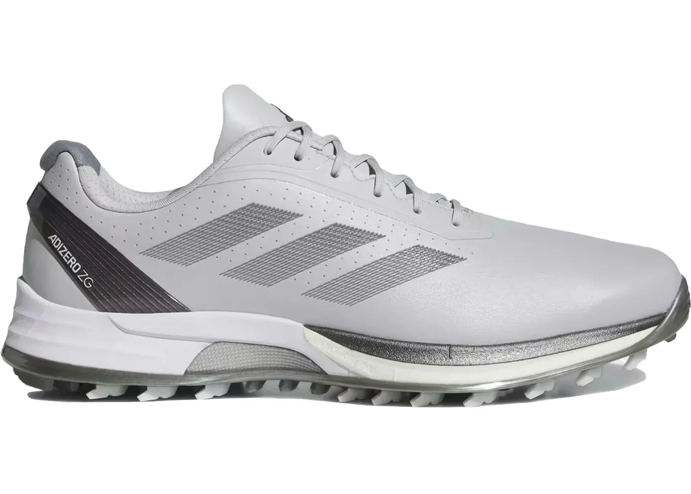 Adidas Adizero Zg Spikeless Golf Light Solid Grey Iron Metallic Heat Dissipation Tech