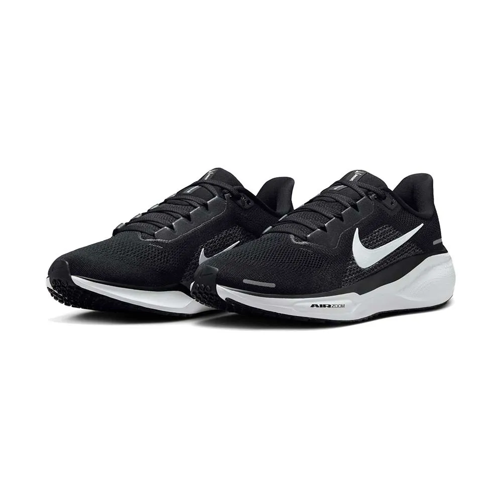 Women's Pegasus 41 Running Shoe - Black/White/Anthracite - Regular (B) mid - cut running wear Adventure Running