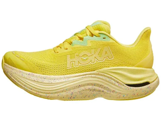 Hoka | Skyward X | Women's | Lemonade/Sunlight simple design