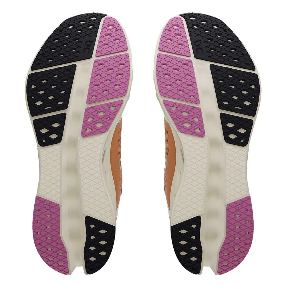 Stride Optimized Geometry heel - cup insoles Women's Cloudsurfer 2 Running Shoe - Tangerine/Ivory - Regular (B)