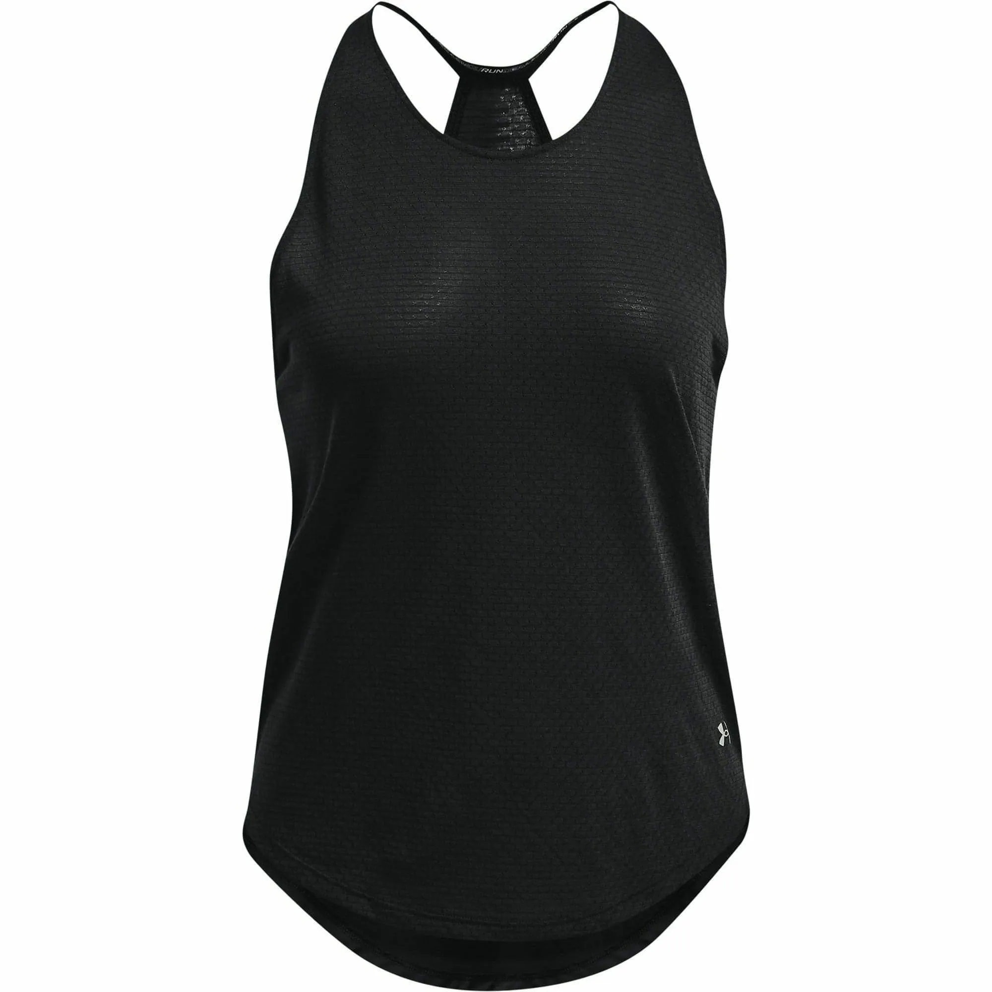 Operator - trained Under Armour Streaker Womens Running Vest Tank Top - Black
