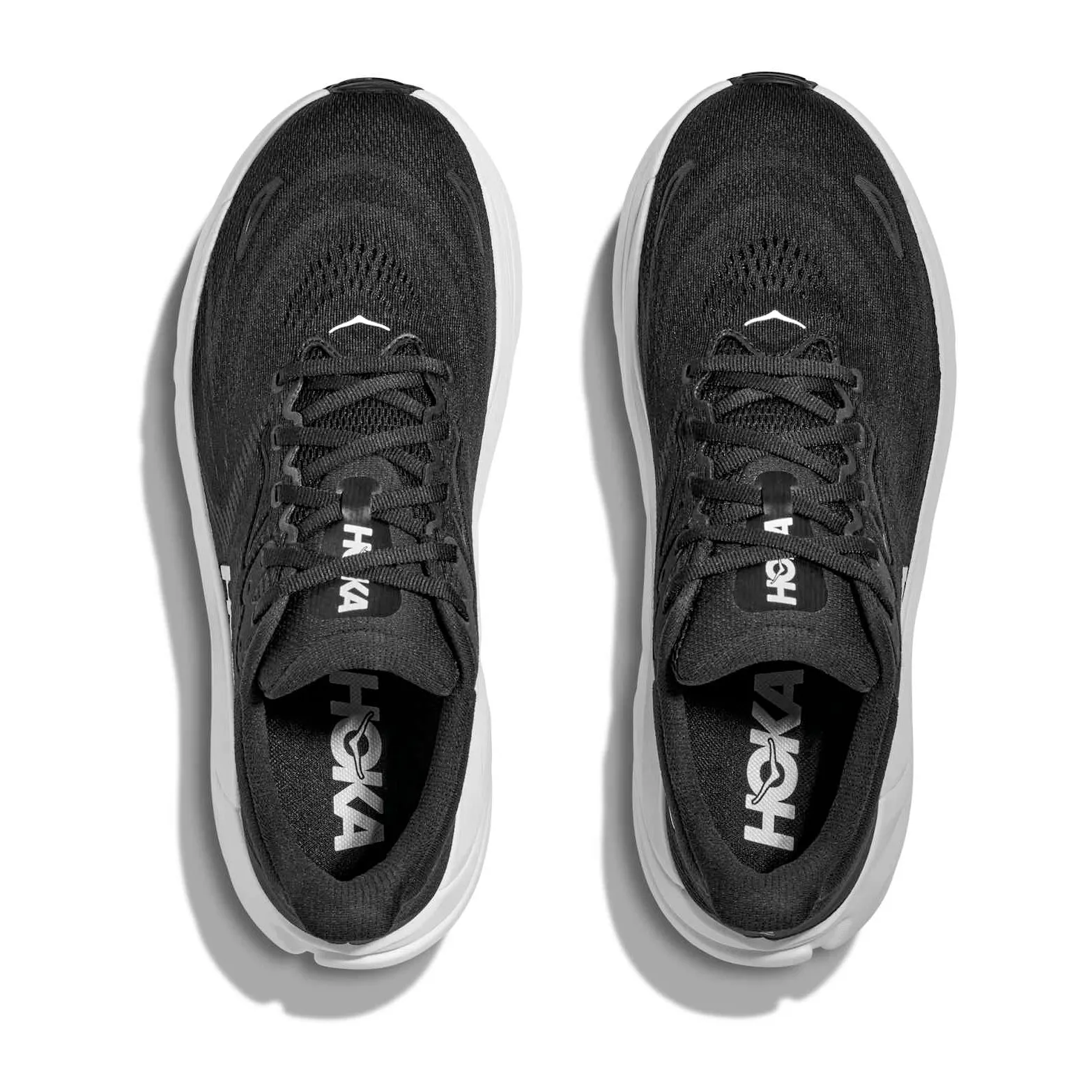 Women's Arahi 8 Wide Fit Running Shoes Black / White reinforced - toe running shoes