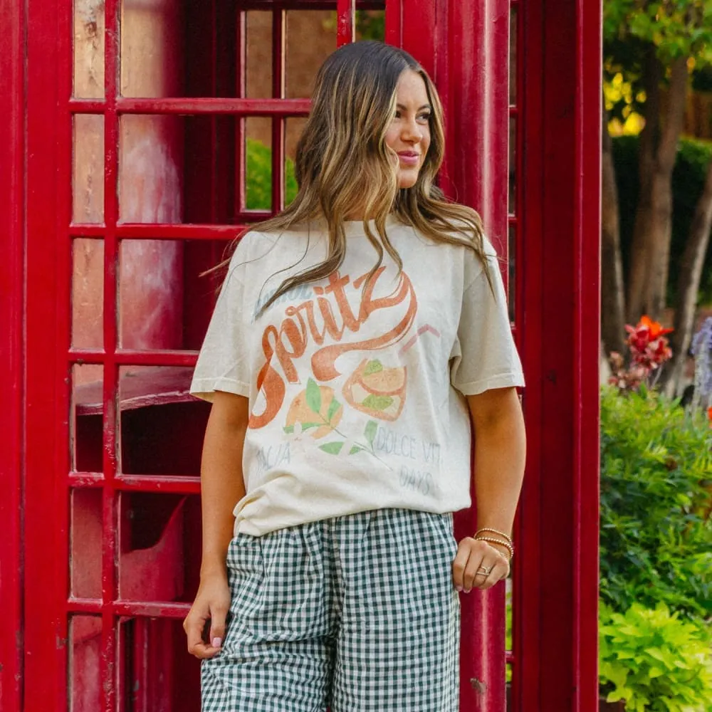 No-Shrink Fabric Aperol Spritz Tee