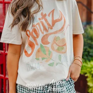 Aperol Spritz Tee Cotton Blend Classic Wear