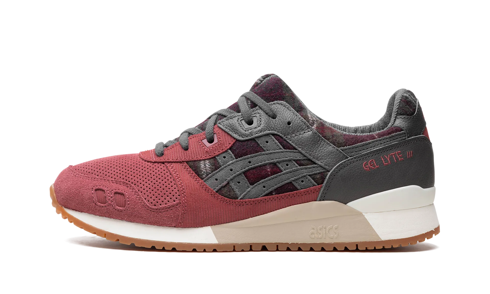 Gel Lyte 3 OG "Brisket Red" Step Grip Flexible Comfort