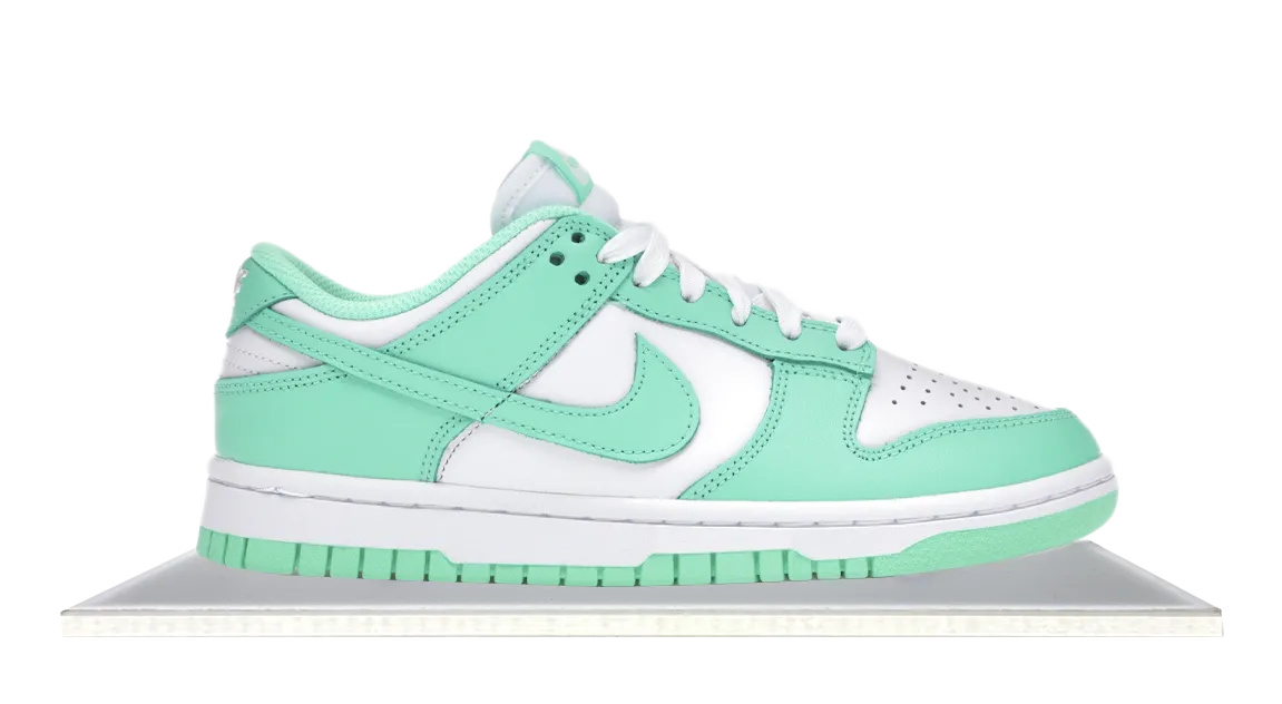 Urban Commute Wide Step Dunk Low Green Glow