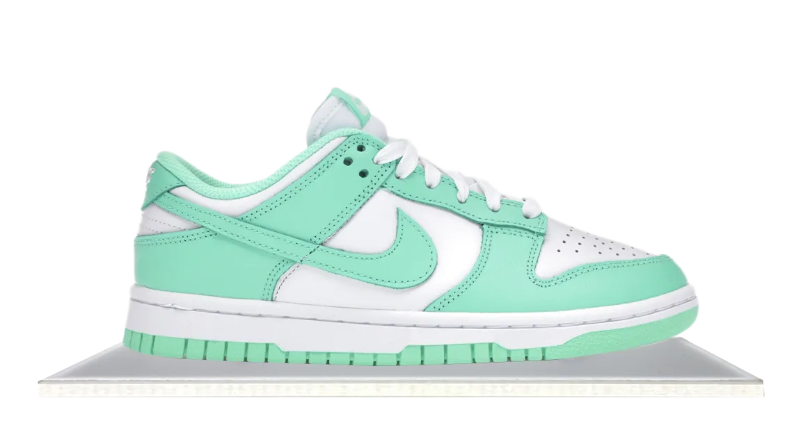 Dunk Low Green Glow Comfort Upper Material